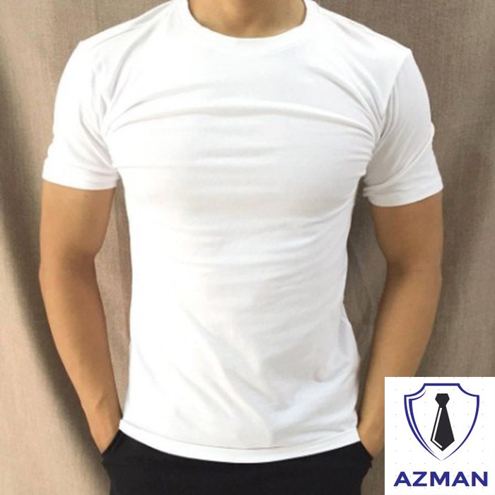 Men's White Undershirt with Sleeves to Wear at Home Made of Cotton, Men's Winter-Spring Shirt Whiteshort sleeve Super Cheap and Super Nice