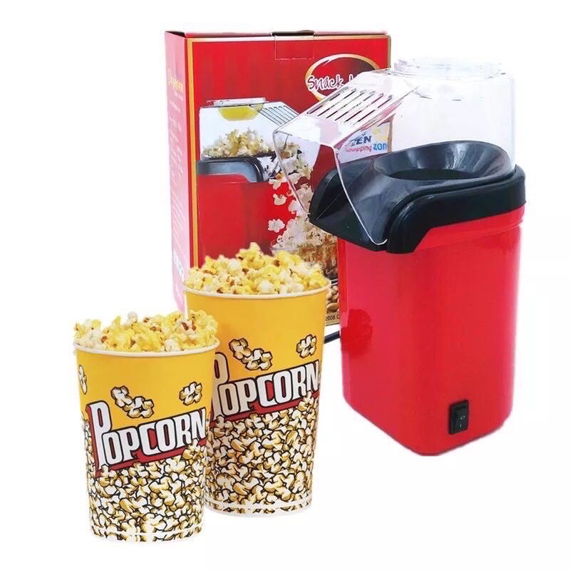 Mini Electric Popcorn Maker Machine / Portable Mini Hot Air Pop corn Machine