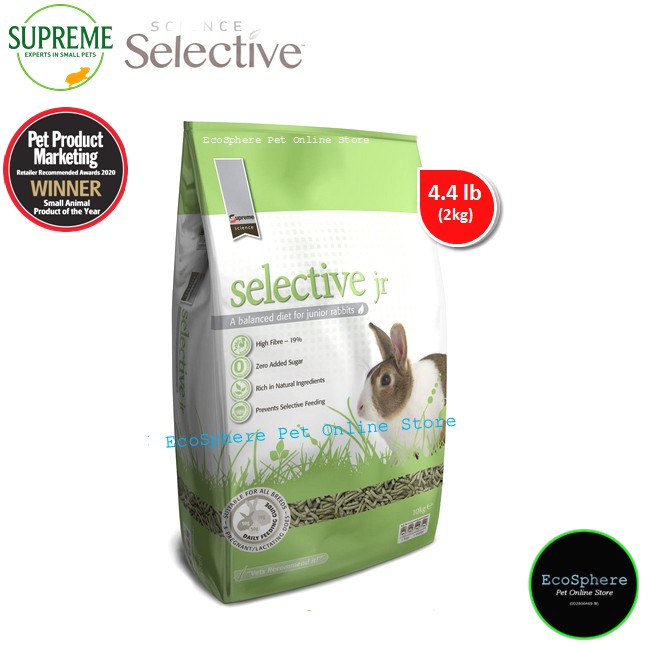 Buy SCIENCE SELECTIVE Junior Rabbit Food 4.4lb (2kg)  SeeTracker 