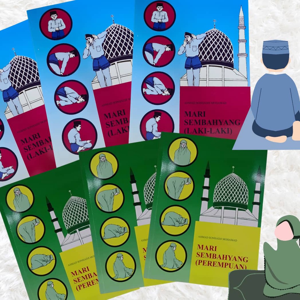 Buku Mari Sembahyang Mudah Belajar Asas Solat Fardhu