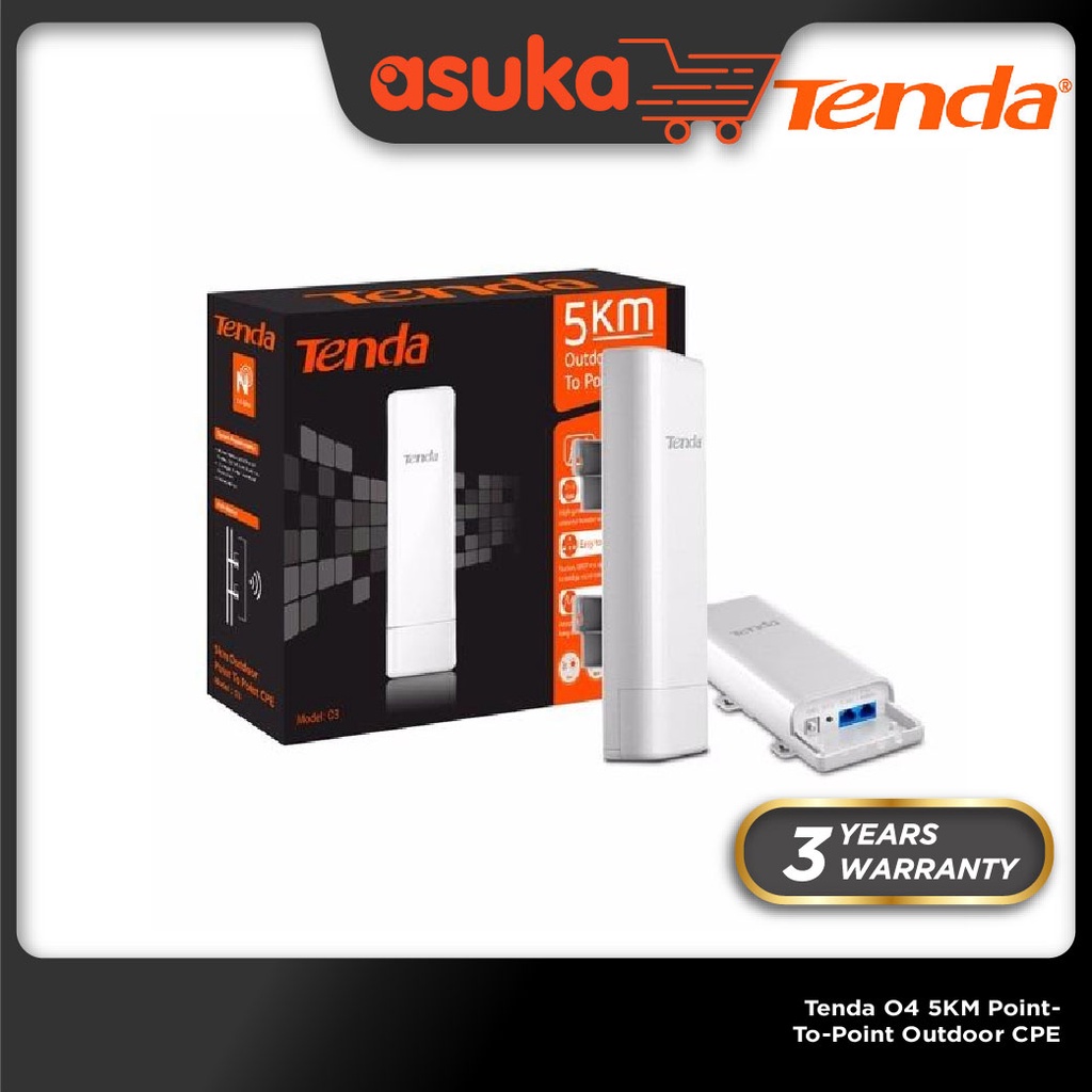 Tenda O4 5KM Point-To-Point Outdoor CPE