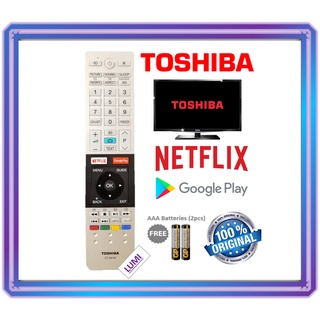 Original Toshiba Led Tv Remote Control Ct 8067 Shopee Malaysia