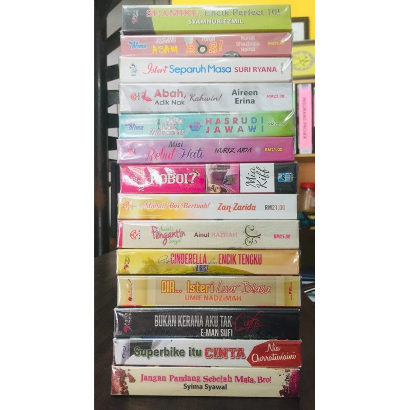 Buy Preloved Novel Melayu Best Selling Seetracker Malaysia