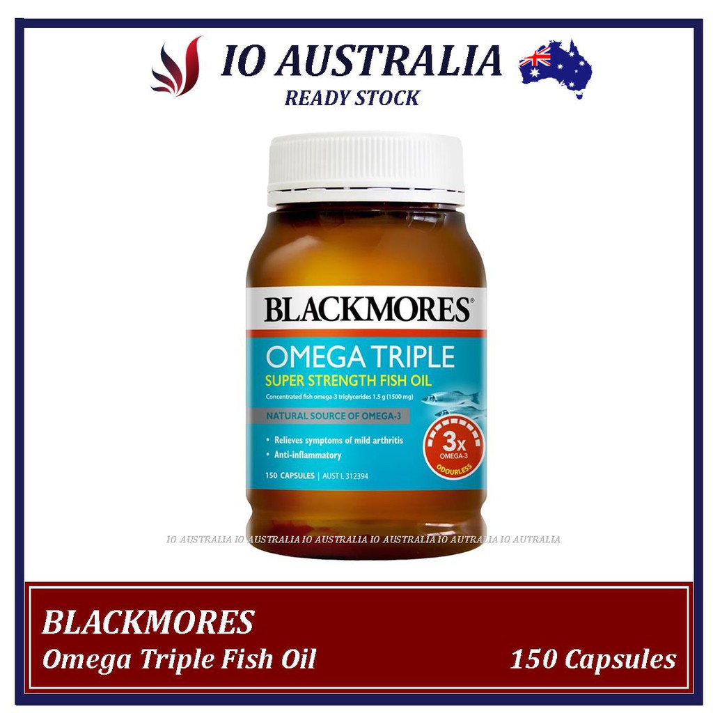 Bioglan Odourless Super Fish Oil 00mg 0 Capsules Shopee Malaysia