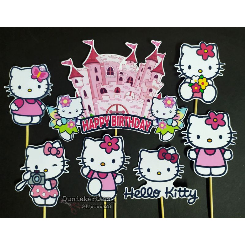 Cake Topper Hello Kitty Shopee Malaysia