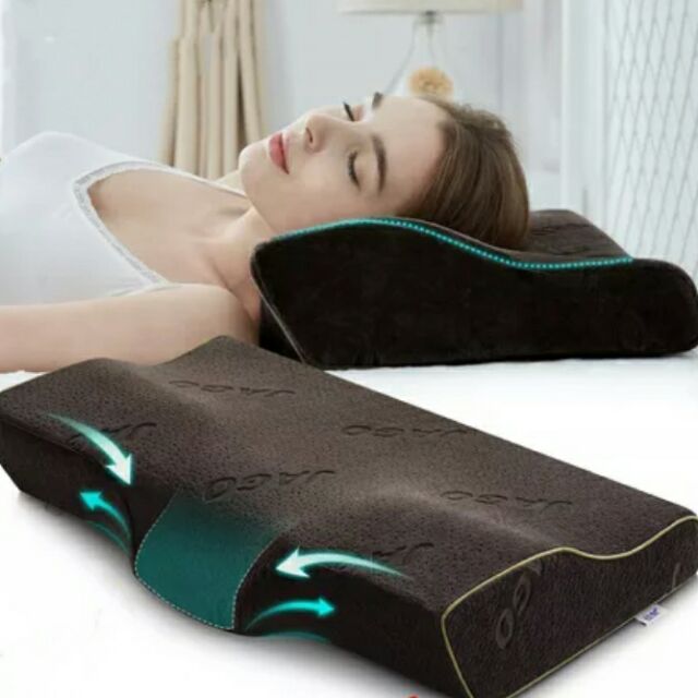 Japanese Neck Pillow Memory Cotton Cervical Pillow Space Pillow