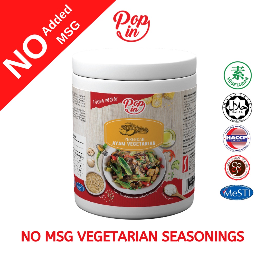No MSG Vegetarian Seasoning (380g/1000g) Shopee Malaysia