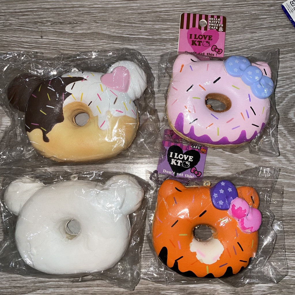 Squishy Sanrio Hello Kitty Yummibear Donut Squishies Shopee Malaysia