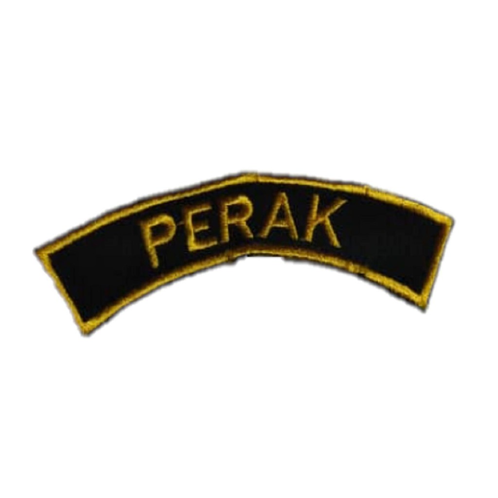  LENCANA  NEGERI PERAK KRS KADET  REMAJA  SEKOLAH 2PCS UNTUK 