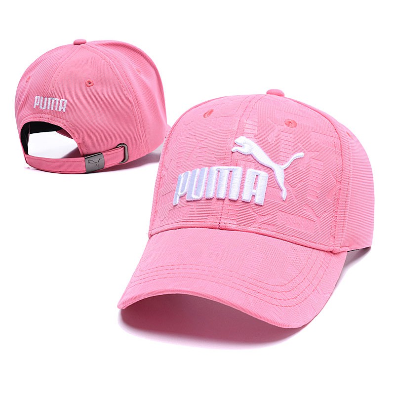 pink puma hat