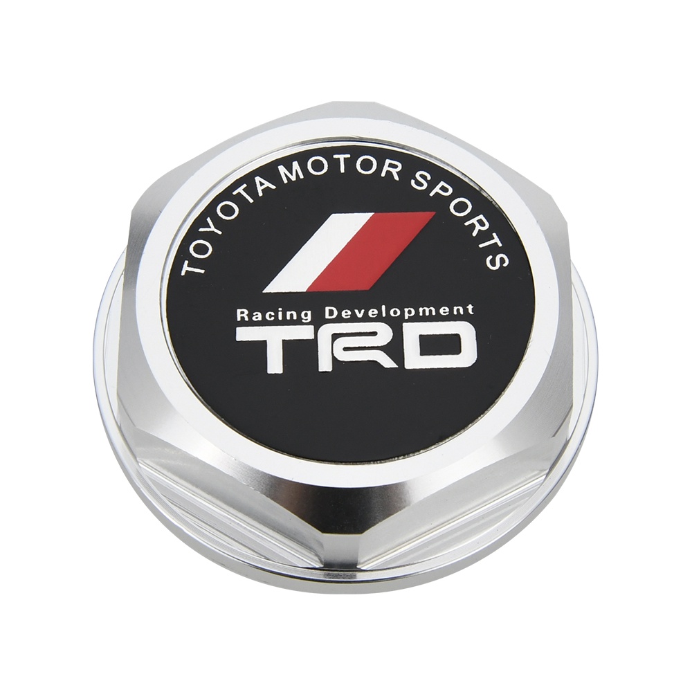 Essential Purpose Aluminium Car Engine Oil Cap TRD Logo Emblem Tank TOYOTA Filler Caps Auto Racing Modified Covers Ha... - Image 5