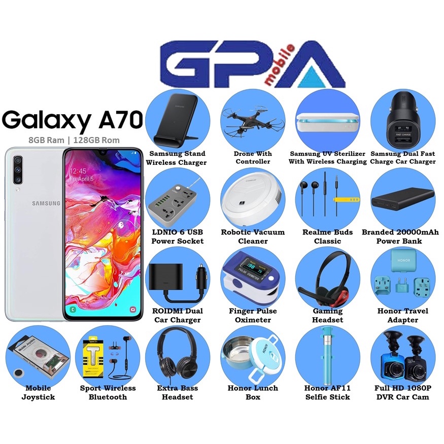 samsung a70 8gb ram flipkart