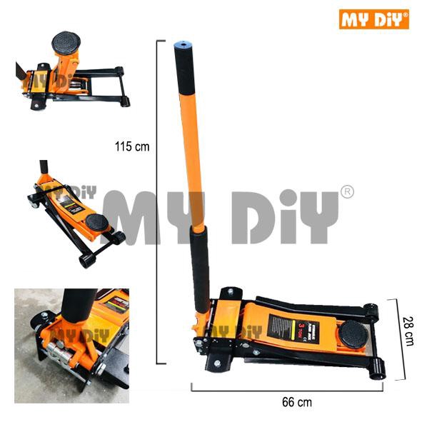 Mydiysdnbhd Car Low Profile Floor Jack 3 Ton Heavy Duty