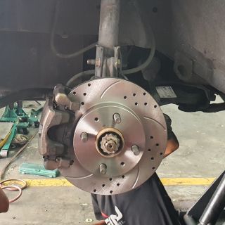 TF Slotted Disc Rotor utk Perodua Kelisa / Kenari / Viva 
