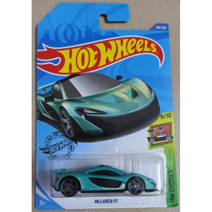 hot wheels mclaren p1 blue