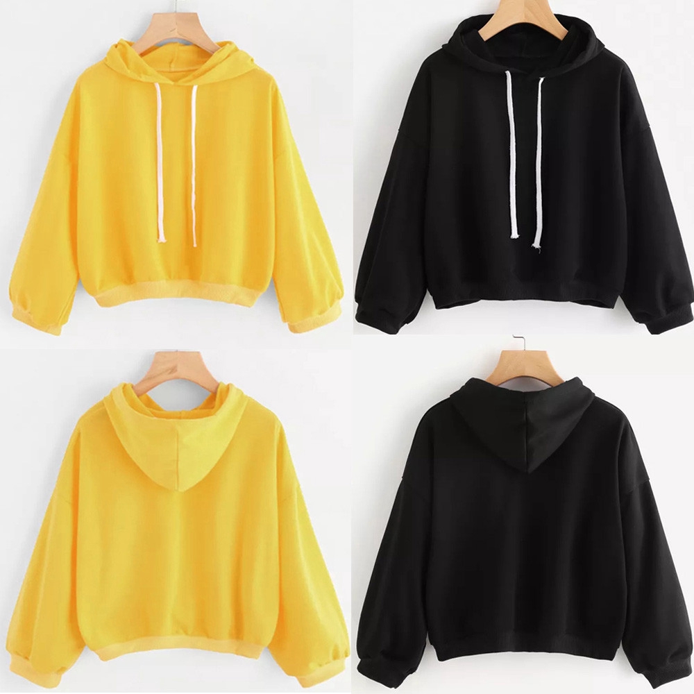 short hoodies for women