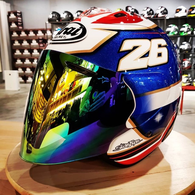 Arai Ram4 Dani Pedrosa Samurai 1:1 | Shopee Malaysia