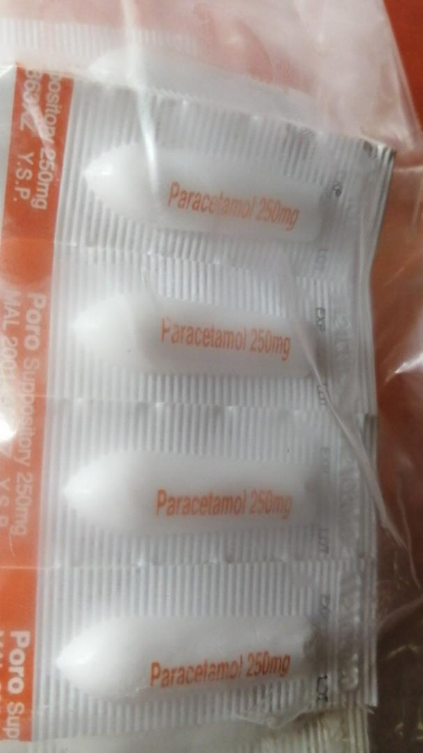Paracetamol 250mg Suppository Ubat Demam Suppository Paracetamol 250mg Poro 250mg 10 Biji Shopee Malaysia
