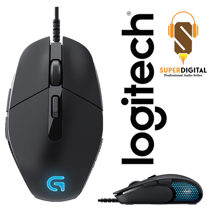 Logitech G402 Hyperion Fury Ultra Fast Fps High Speed Gaming Mouse Feet On The Fly Dpi Game Mice Shopee Malaysia