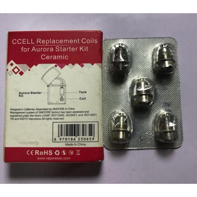 100%ORIGINAL C CELL REPLACEMENT COILS FOR AURORA STARTER KIT