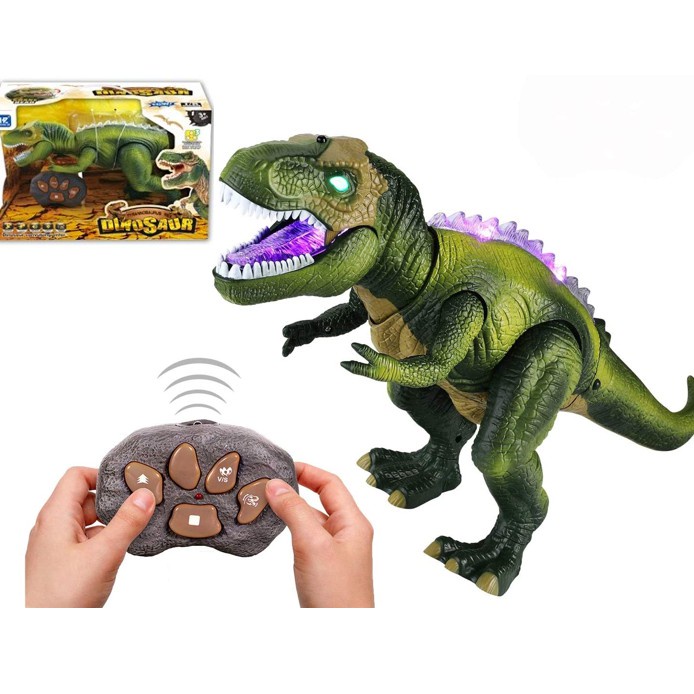 ultraman toy LED Light Up Remote Control Dinosaur Walking and Roaring Realistic TRex Dinosaur