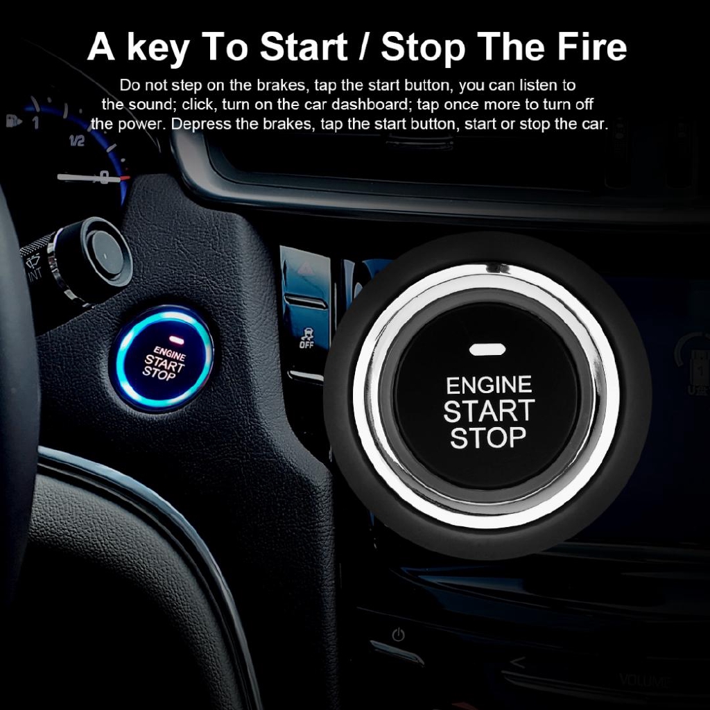 Car Smart Alarm Remote Initiating Start Stop Engine System