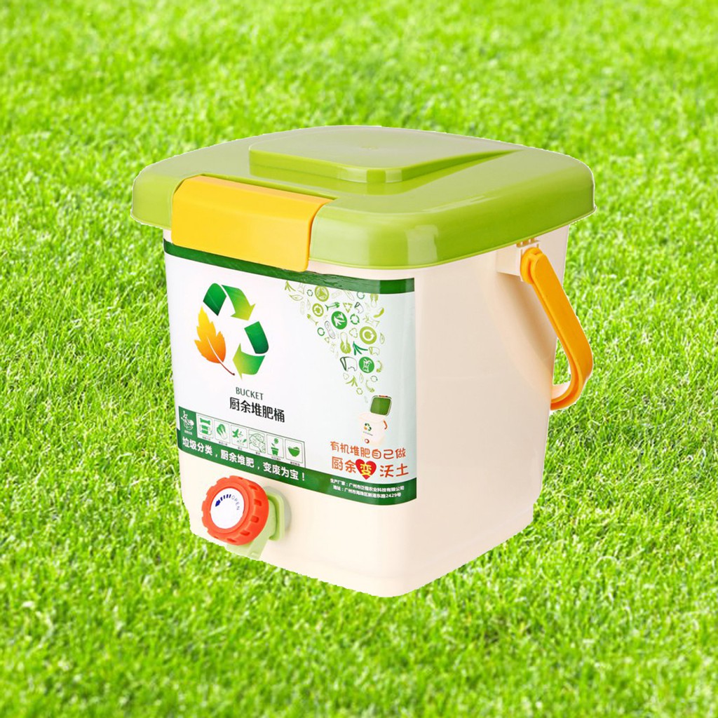 ã€Fast Deliverã€'10L Set Kitchen Food Waste Recycle Composter 