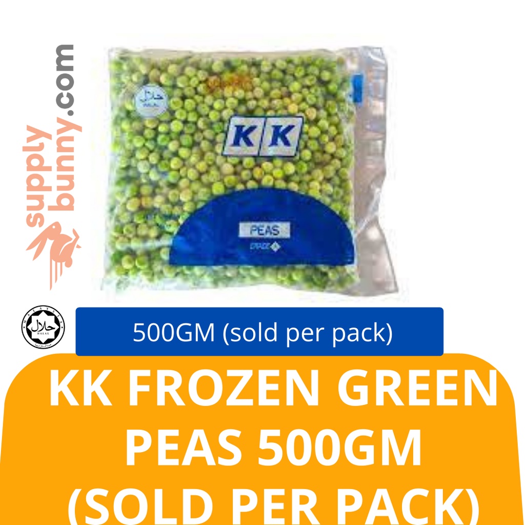 KK Frozen Green Peas 500gm (sold per pack) Halal Shopee Malaysia