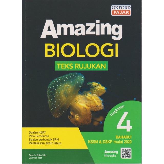 Ready Stock Oxfordfajar Amazing Biologi Tingkatan 4 Kssm Dskpm Kbat Shopee Malaysia