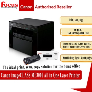 Canon Imageclass Mf3010 All In One Monochrome Laser Printer