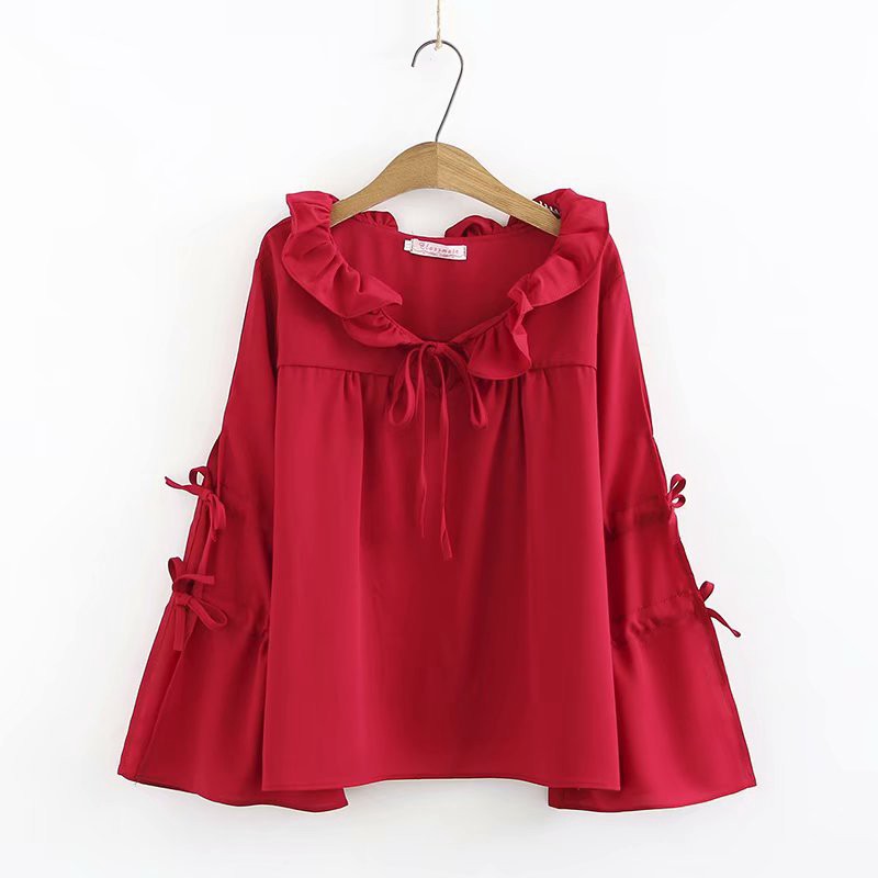 cute red plus size shirts