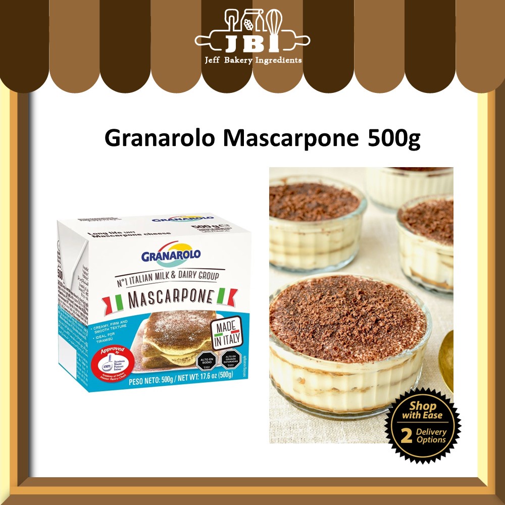 Granarolo Mascarpone Cheese 500g Tiramisu Shopee Malaysia