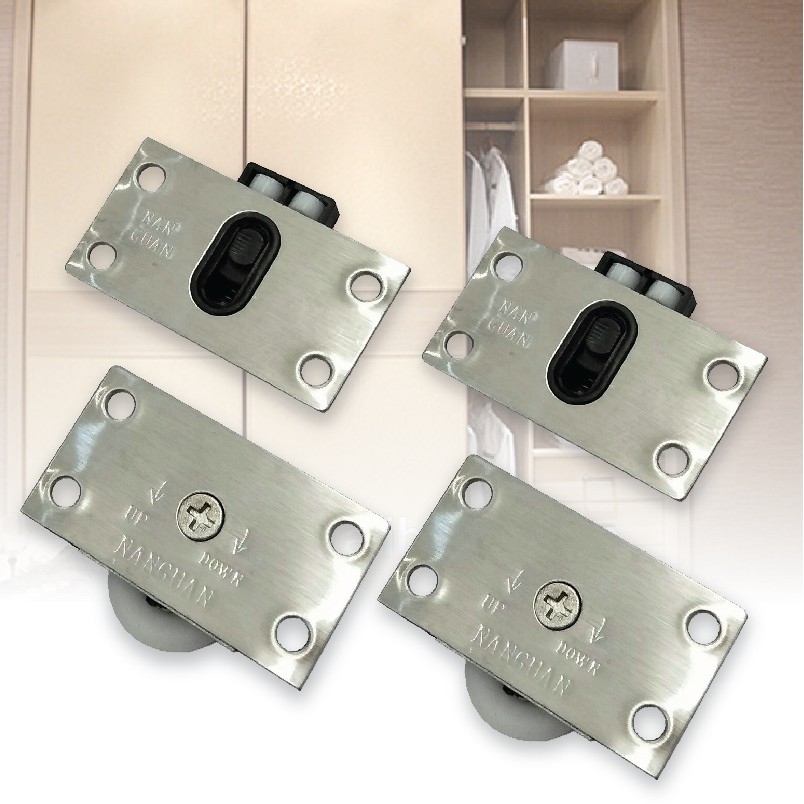 Closet Sliding Door Roller Set Of 2 Wardbode Roller Shopee Malaysia