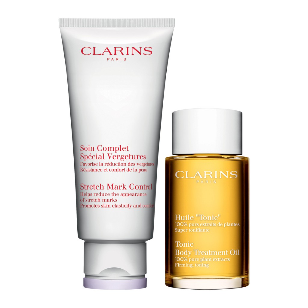 clarins mother to be set