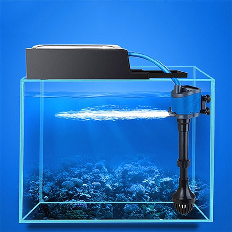 3 In 1 Fish Tank Multifunction Aquarium Filter Filtration Oxygenation 