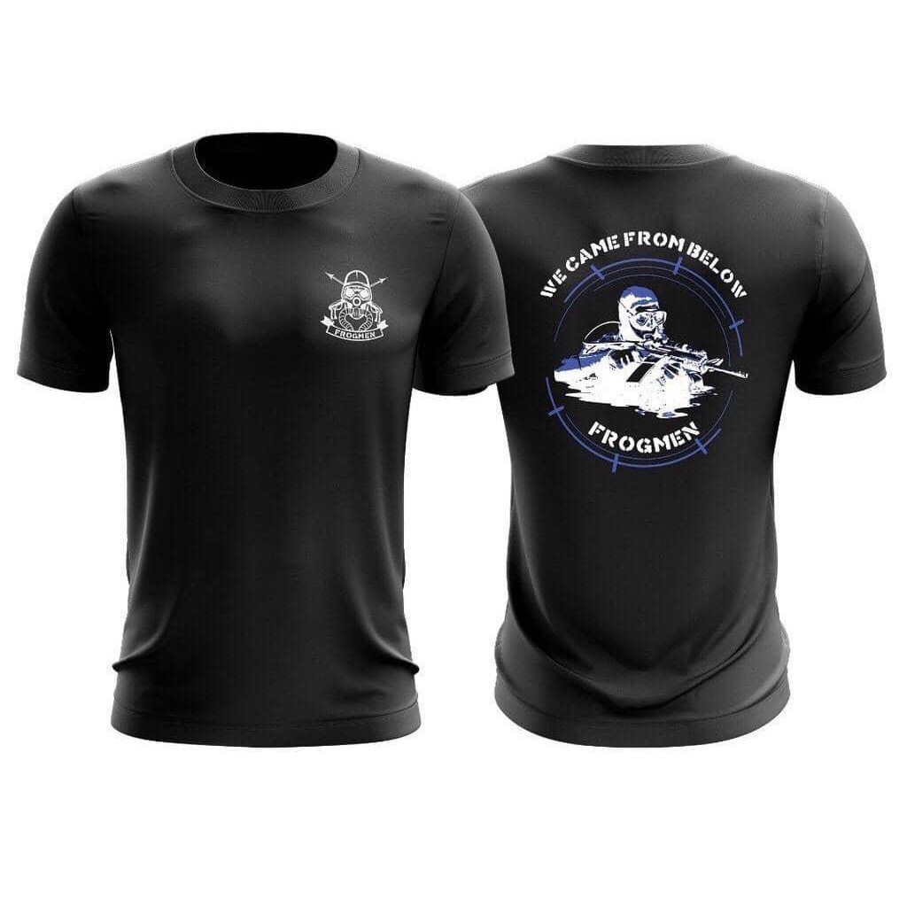 FROGMAN / MMA/ POLICE T SHIRT MICROFIBER MEN/WOMENN