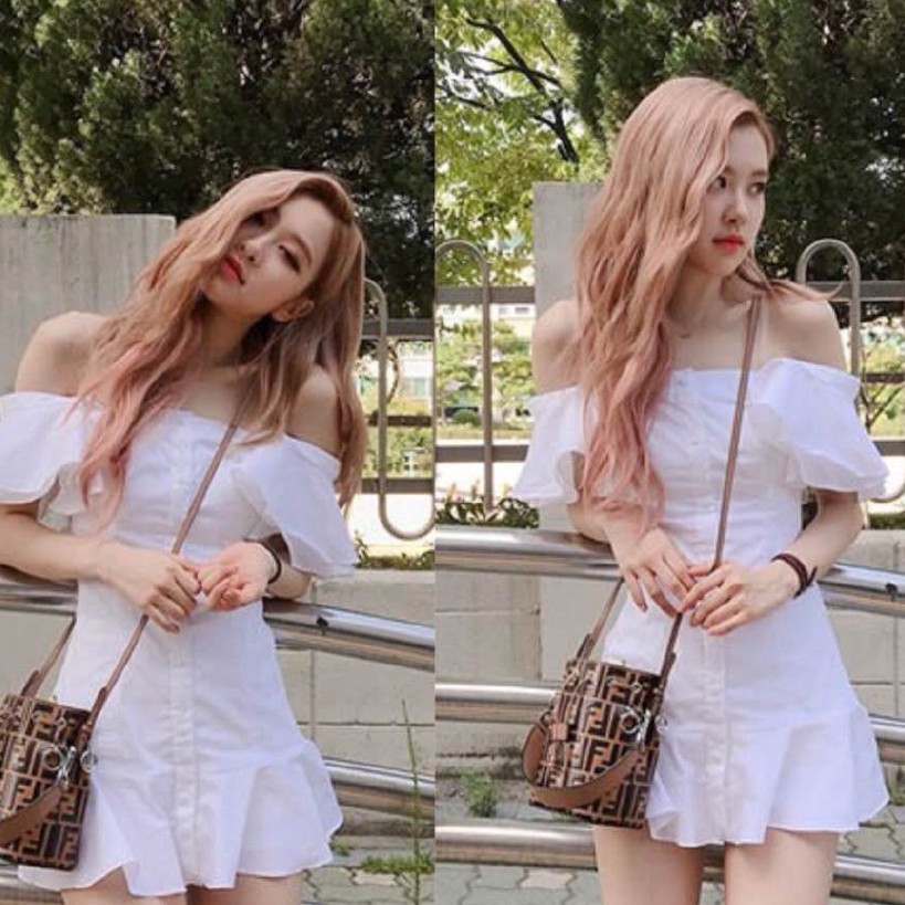 off shoulder dress shopee