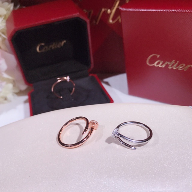 Cartier open ring nail ring s925 silver 