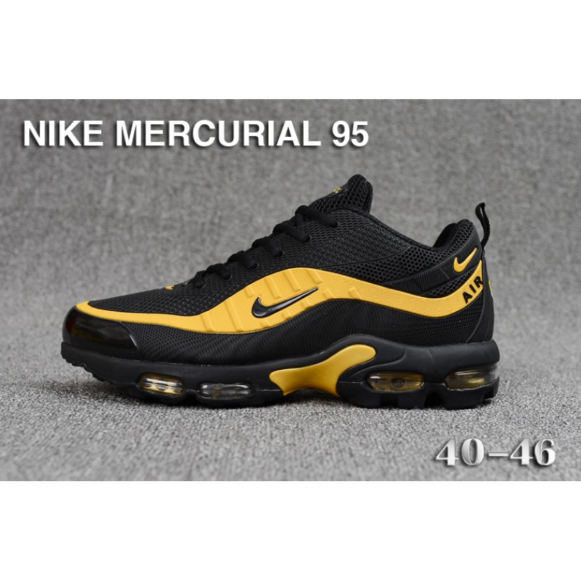 nike mercurial 95 black and yellow