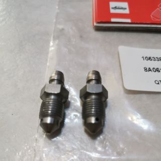 Brembo Brake Bleeder Valve - Pair Includes two bleeder valves and