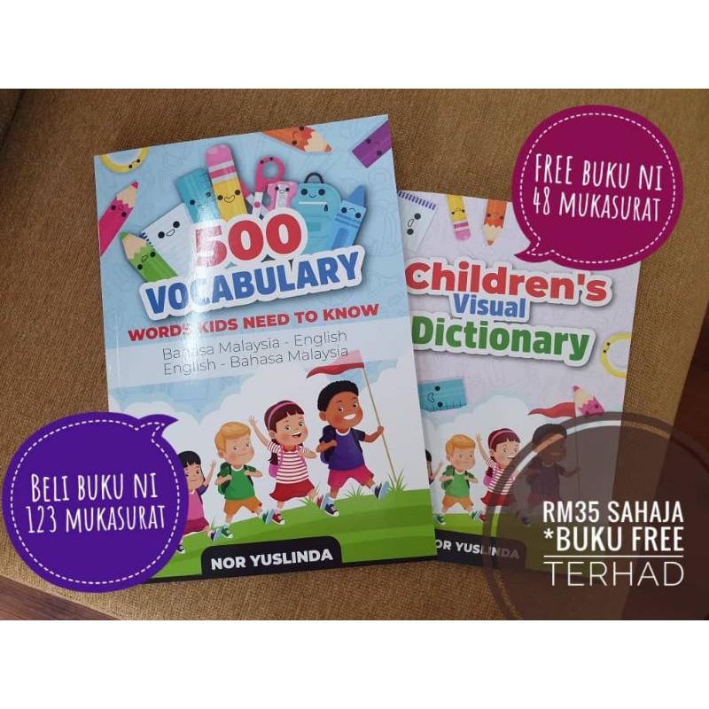 Buy 500 Vocabulary Free Visual Dictionary Seetracker Malaysia
