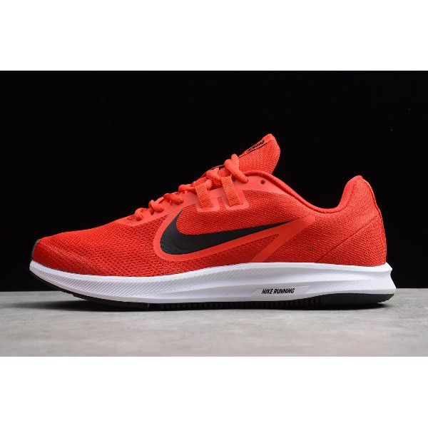 nike downshifter 9 black red
