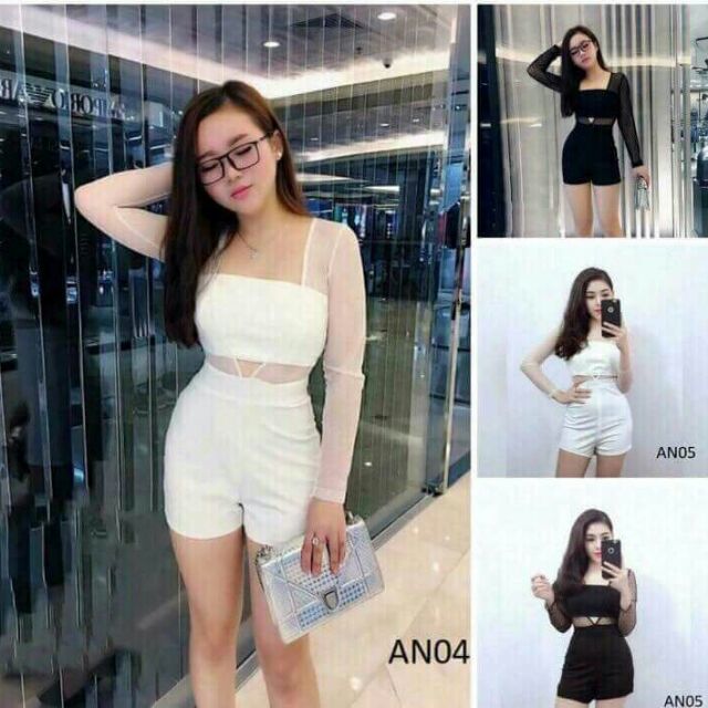 Jump short-sleeved, long-sleeved mesh bust