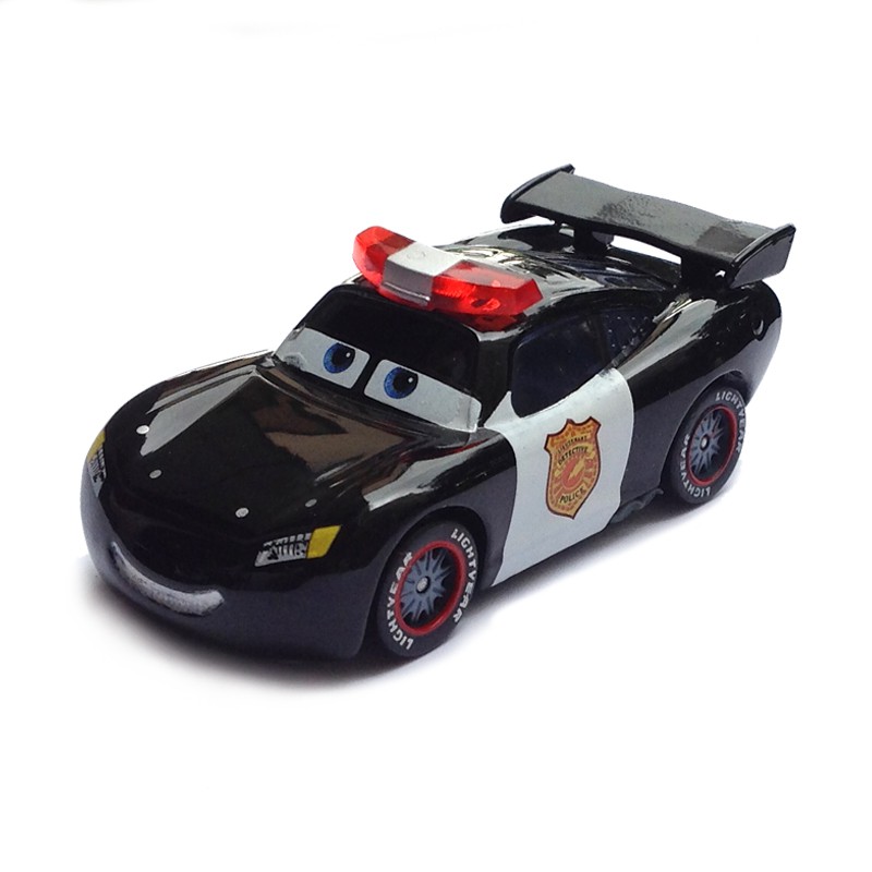 Pixar Cars Police Car Lightning McQueen Exclusive Diecast Car Chase Edition