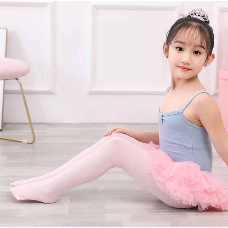 Ballet Tights for Girls Toddler Dance Ballet Tight with Hole Kids Leggings Baby Elastic Stocking 