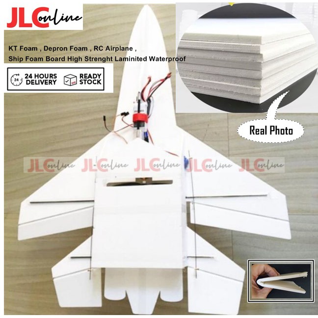 6pcs KT Foam , Depron Foam , RC Airplane & Ship Foam Board High Strenght Laminated Waterproof