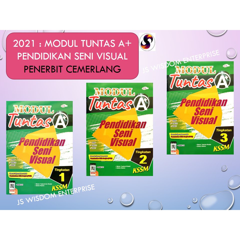 Buku Aktiviti 2021 Modul Tuntas A Pendidikan Seni Visual Tingkatan 1 2 3 Kssm Penerbit Cemerlang Shopee Malaysia