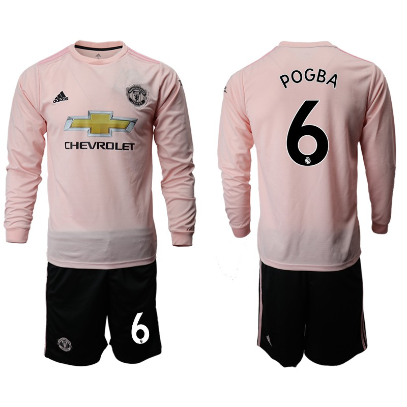 Manchester united away long sleeve pink 