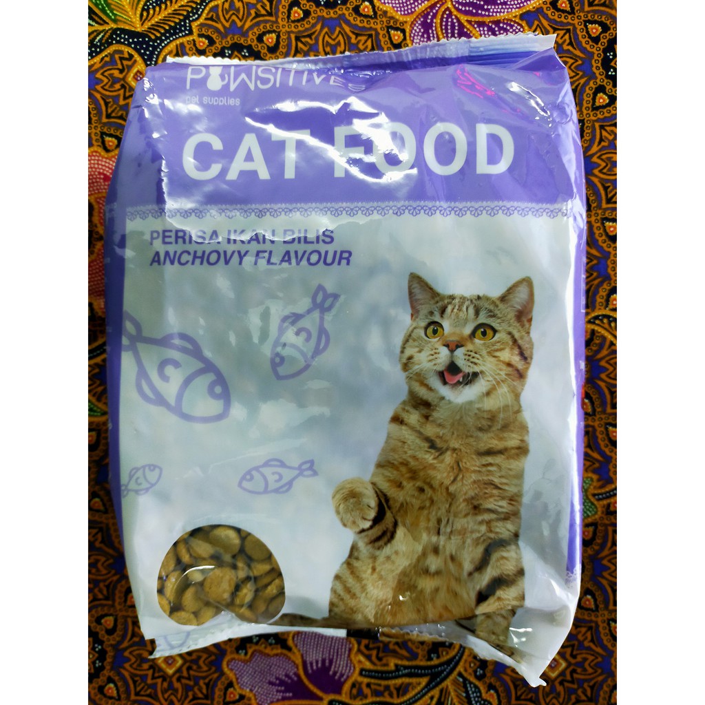 Pawsitives Cat Food Anchovy Flavour Shopee Malaysia