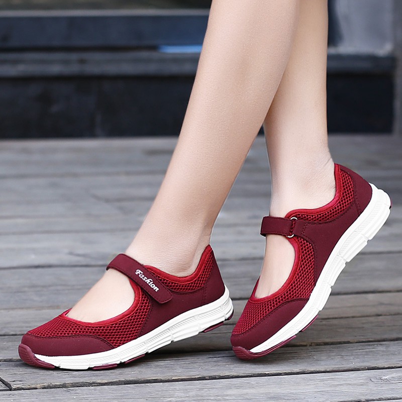 Summer Ms Mesh Shoes Casual Shoes Maternity Shoes Large Size
